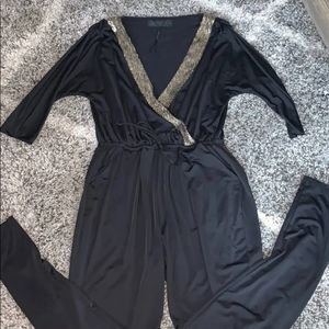 Kim Kardashian black one piece
